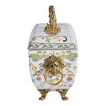 Шкатулка с фигуркой льва на крышке Eden Garden варинант исполнения - 4 | Loft Concept в Воронеже