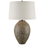 Настольная лампа с текстурным узором Movement of Smooth Lines варинант исполнения - 3 | Loft Concept в Воронеже