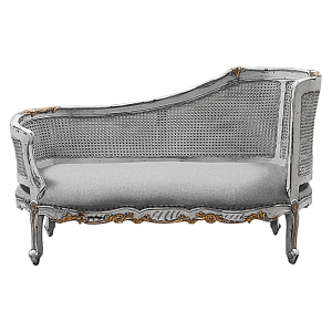 Кушетка Maria Antoinette Side Sofa Gray