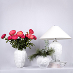 Декоративная ваза Valencia White варинант исполнения - 3 | Loft Concept в Воронеже