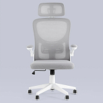 Кресло для компьютерного стола Easement Grey&White варинант исполнения - 2 | Loft Concept в Воронеже