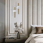 Подвесной светильник Toussaint Metal Tube Brass Hanging Lamp варинант исполнения - 3 | Loft Concept в Воронеже