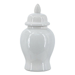 Ваза с крышкой однотонная Высота 31 см Chinoiserie Ceramics варинант исполнения - 12 | Loft Concept в Воронеже