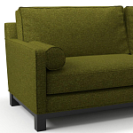 Мебельная ткань Шенилл зеленый цвет 138 см T4-24 варинант исполнения - 2 | Loft Concept в Воронеже