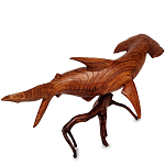 Статуэтка акула-молот деревянная Hammer варинант исполнения - 2 | Loft Concept в Воронеже