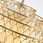 Люстра многоярусная с декором из натуральной морской ракушки Iridescent Light варинант исполнения - 6 | Loft Concept в Воронеже