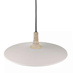 Подвесной светильник круглый в сочетании дерева и металла Space варинант исполнения - 2 | Loft Concept в Воронеже