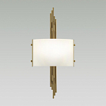 Бра с изогнутым плафоном на бронзовом основании с вертикальным декором из металлических трубок Sohne варинант исполнения - 6 | Loft Concept в Воронеже