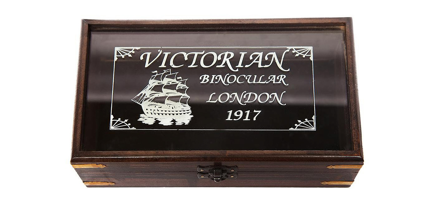 Винтажный бинокль в подарочной коробке Copper Binoculars - Loft-Concept в Воронеже