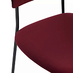 Стул мягкий с бархатистой велюровой спинкой и сиденьем Wine Chair варинант исполнения - 5 | Loft Concept в Воронеже