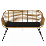 Кушетка плетеная из ротанга Wicker Сouch варинант исполнения - 1 | Loft Concept в Воронеже