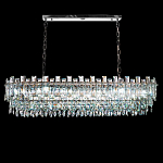 Люстра овальная с хрустальными подвесками Gorgeous Crystal Light варинант исполнения - 5 | Loft Concept в Воронеже