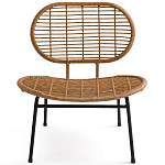Садовое кресло из искусственного ротанга Mills Rattan Wicker Chair варинант исполнения - 2 | Loft Concept в Воронеже