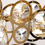 Люстра подвесная из золотых колец 57 см Golden Circles варинант исполнения - 10 | Loft Concept в Воронеже