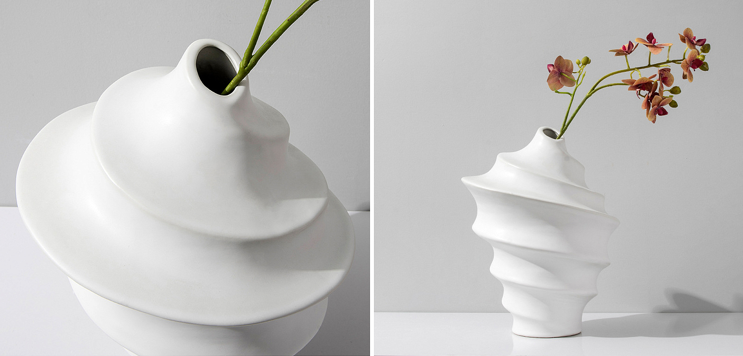 Ваза White Spiral Molecule Collection Vase Ваза White Spiral Molecule Collection Vase - Loft-Concept в Воронеже