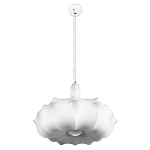 Подвесной светильник с белым фигурным абажуром и мягкими волнистыми краями Cloud Motion  варинант исполнения - 8 | Loft Concept в Воронеже