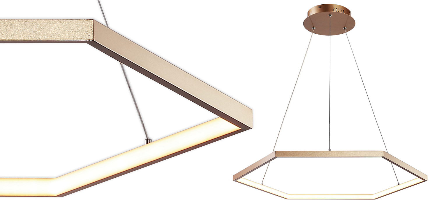 Люстра Hexagon Horizontal Люстра Hexagon Horizontal - Loft-Concept в Воронеже