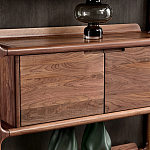 Стеллаж в гостиную для книг Moon Walnut Furniture варинант исполнения - 7 | Loft Concept в Воронеже