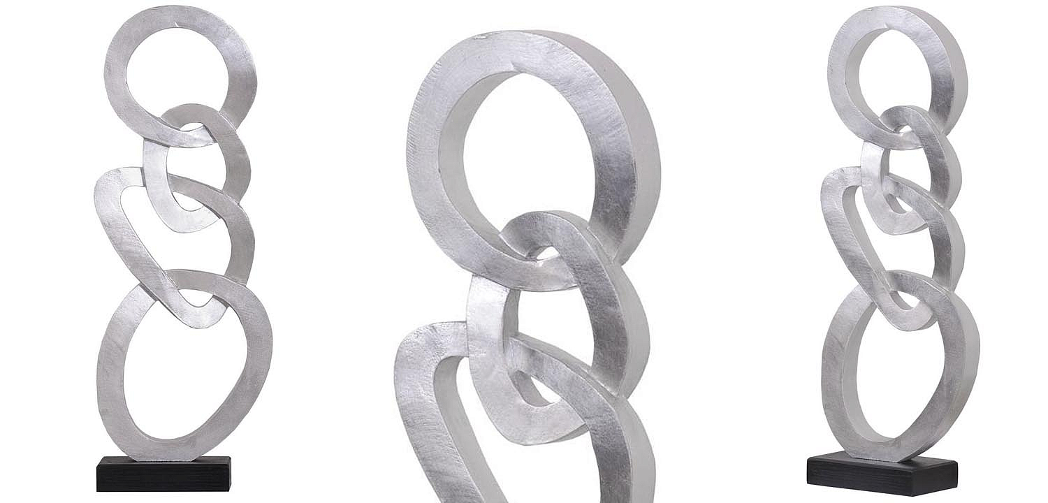 Статуэтка Anillos Statuette silver II Статуэтка Anillos Statuette silver II - Loft-Concept в Воронеже