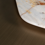 Столик журнальный Promontory с мрамором варинант исполнения - 3 | Loft Concept в Воронеже