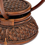 Столик кофейный из ротанга Eloise варинант исполнения - 2 | Loft Concept в Воронеже