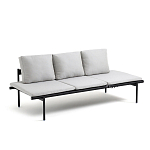 Диван-шезлонг черный Annet варинант исполнения - 2 | Loft Concept в Воронеже