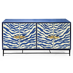 Буфет в гостиную с инкрустацией Bone Inlay Deco Sideboard - Orleans ZEBRA варинант исполнения - 4 | Loft Concept в Воронеже