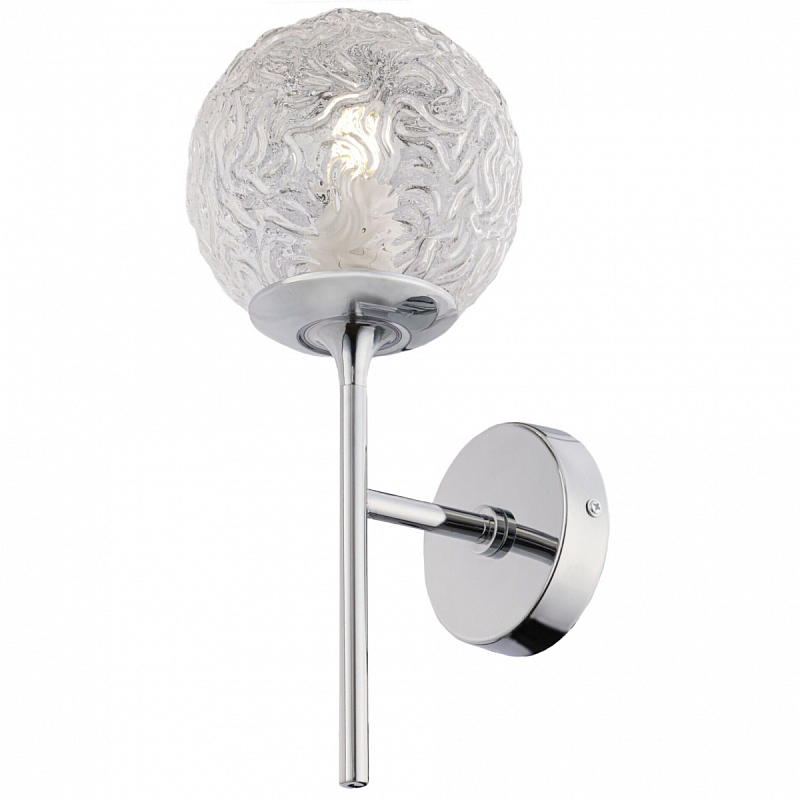 Бра Soranzo Glass Balls Sconces Chromium Хром Прозрачный Бра Soranzo Glass Balls Sconces Chromium Хром Прозрачный в Воронеже | Loft Concept