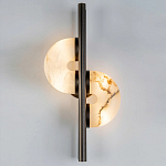 Бра  с фигурным мраморным рассеивателем Spiral of Warm Light варинант исполнения - 10 | Loft Concept в Воронеже