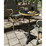 Кресло плетеное из ротанга Ronald Black White Rattan Chair варинант исполнения - 9 | Loft Concept в Воронеже