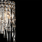 Бра с хрустальными подвесками прозрачного цвета Хром Ludivine Lighting варинант исполнения - 3 | Loft Concept в Воронеже