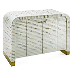 Буфет в гостиную с инкрустацией  Mother of Pearl Inlay Cabinet варинант исполнения - 4 | Loft Concept в Воронеже