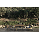 Дизайнерское уличное кресло на металлическом каркасе PHOENIX Armchair варинант исполнения - 8 | Loft Concept в Воронеже