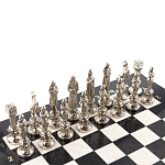 Шахматы Ренессанс с доской из натурального мрамора Decorative Thematic Chess варинант исполнения - 3 | Loft Concept в Воронеже