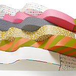 Дизайнерский модульный диван волнистой формы с цветным принтом Poltronova Superonda Sofa варинант исполнения - 25 | Loft Concept в Воронеже