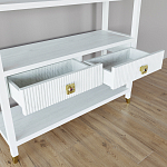 Стеллаж с двумя ящиками Elsa Dreams White варинант исполнения - 3 | Loft Concept в Воронеже