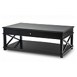 Широкий кофейный столик с ящиком Monsignor варинант исполнения - 3 | Loft Concept в Воронеже