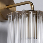 Бра с круглым основанием и длинными прозрачныи стеклянными трубками Nembus варинант исполнения - 5 | Loft Concept в Воронеже