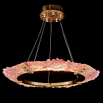 Люстра в форме кольца розовая Warm Pink Light варинант исполнения - 3 | Loft Concept в Воронеже