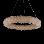 Люстра круглая с натуральным горным хрусталем Crystal Shimmer варинант исполнения - 2 | Loft Concept в Воронеже