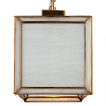 Люстра прямоугольная с каркасом золотого цвета Soft Glow Lamps варинант исполнения - 4 | Loft Concept в Воронеже