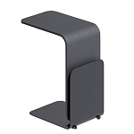 Stolik 90 Журнальный столик из шпона ясеня с чёрной эмалью варинант исполнения - 3 | Loft Concept в Воронеже