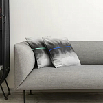 Чехол на подушку хлопковый Blake Boundaries Blue варинант исполнения - 5 | Loft Concept в Воронеже