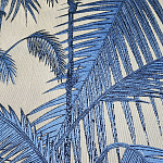 Мебельная ткань Вышивка синий принт 280 см T2-136 варинант исполнения - 2 | Loft Concept в Воронеже