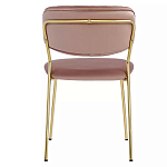 Стул Singer Chair без подлокотников Розовый Велюр варинант исполнения - 4 | Loft Concept в Воронеже