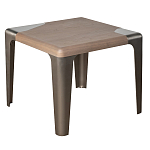 Столик журнальный Streamlining квадратный варинант исполнения - 2 | Loft Concept в Воронеже