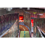 Дизайнерский ковер с изображением дороги Poltronova Autostrada Rug варинант исполнения - 13 | Loft Concept в Воронеже