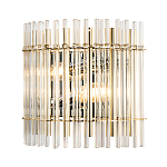 Бра с прозрачными вертикальными стеклянными трубками Gladia варинант исполнения - 2 | Loft Concept в Воронеже