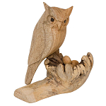Статуэтка из дерева сова Animals of the World варинант исполнения - 1 | Loft Concept в Воронеже