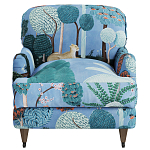 Дизайнерское классической формы на колесиках Trumann Armchair варинант исполнения - 2 | Loft Concept в Воронеже